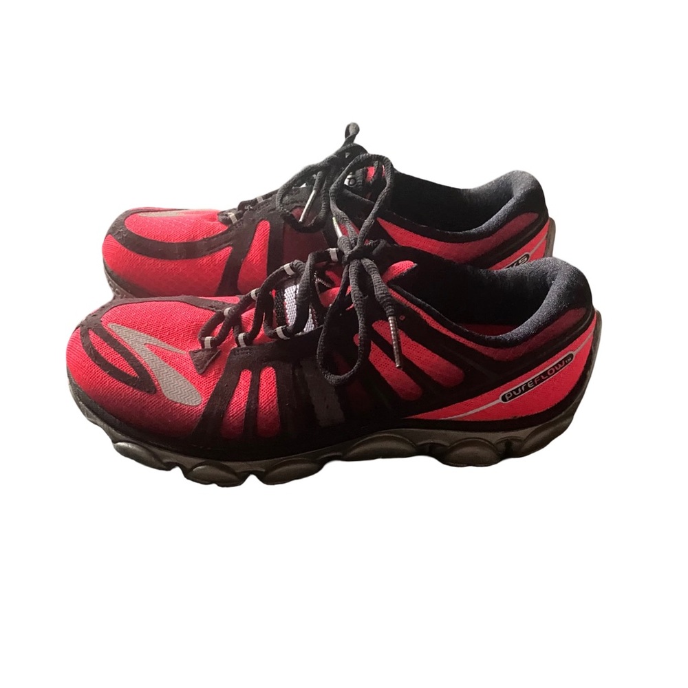 Brooks Pure Flow 2 Size 8.5 Medium Black/Diva Pink Running/Training Shoes
